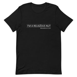 Open image in slideshow, Eternal Life for One + Short Sleeve T-Shirt (White Text)
